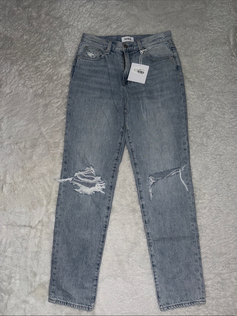 PISTOLA Los Angeles - Presley High Rise Relaxed Roller Jean